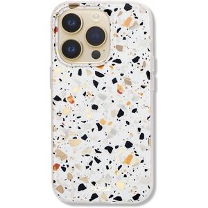 Sonix Phone Case for iPhone 14Pro, Drop-Tested (Marble Confetti)